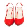 Zapatos sin talón rojos RALLYS