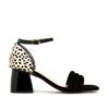 Sandalias cuero fiesta taco medio RALLYS