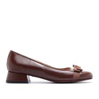Zapatos en punta redonda color marrón RALLYS