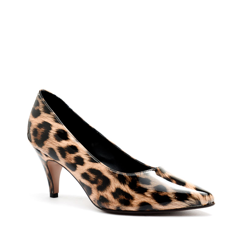 Zapatos charol leopardo RALLYS
