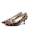 Zapatos taco medio animal print RALLYS