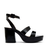 Sandalias mujer plataforma cuero RALLYS