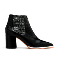 Botas de charol con elástico