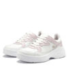 Zapatillas blancas detalles rosas RALLYS