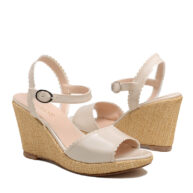 Sandalias taco chino rafia RALLYS