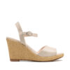 Sandalias taco chino color nude RALLYS