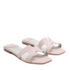 Sandalias bajas tipo zueco color nude RALLYS