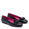 Ballerinas cuero negro RALLYS