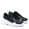 Zapatillas negras con goma blanca RALLYS