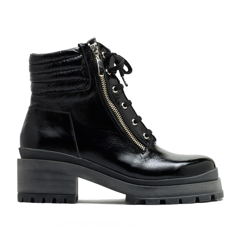 Borcegos de charol para mujer clearance