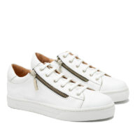 Zapatillas blancas con cierres RALLYS