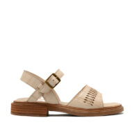 Sandalia baja color biege