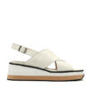 Sandalias en cuero floater color natural