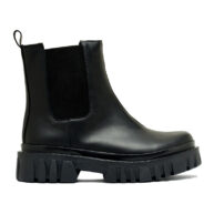 Botas de cuero caña corta