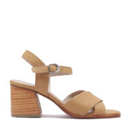 Sandalias color camel para mujer