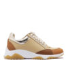Zapatillas color suela y beige