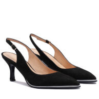 Zapatos gamuza negra RALLYS