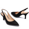 Zapatos gamuza negra RALLYS
