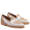Mocasín blanco nude con vincha RALLYS