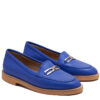 Mocasín azul con estribo RALLYS