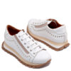 Zapatillas blancas con tachas RALLYS