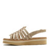 Sandalias bajas color beige RALLYS