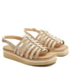 Sandalias bajas color beige RALLYS