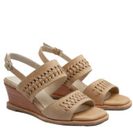 Sandalia beige taco chino RALLYS