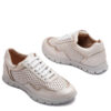 Zapatillas color natural y platino RALLYS