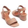 Sandalias camel con tachitas RALLYS