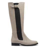 Botas largas color beige