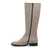 Botas largas color beige