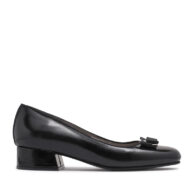 Escotado de charol negro con moño RALLYS 26581