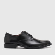 Zapato acordonado de cuero negro RALLYS - 26554