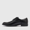 Zapato acordonado de cuero negro RALLYS - 26554