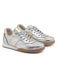 Zapatillas urbanas color plata y oro RALLYS