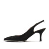 Zapatos negros de gamuza micropunto RALLYS