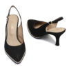 Zapatos negros de gamuza micropunto RALLYS