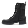 Borcego negro de cuero con cierrre RALLYS - 26617