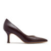 Stilettos de cabritilla violeta taco bajo RALLYS - 26621