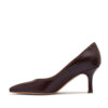Stilettos de cabritilla violeta taco bajo RALLYS - 26621