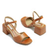 Sandalias con taco color suela RALLYS