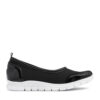 Zapatillas de neoprene y charol negro RALLYS - 26680
