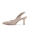 Zapatos de cuero nude RALLYS - 26683