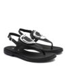 Ojota de cuero color negro RALLYS