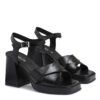 Sandalias color negro con plataforma RALLYS