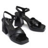 Sandalias color negro con plataforma RALLYS