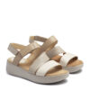 Sandalias color beige con plataforma RALLYS
