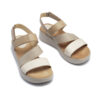 Sandalias color beige con plataforma RALLYS