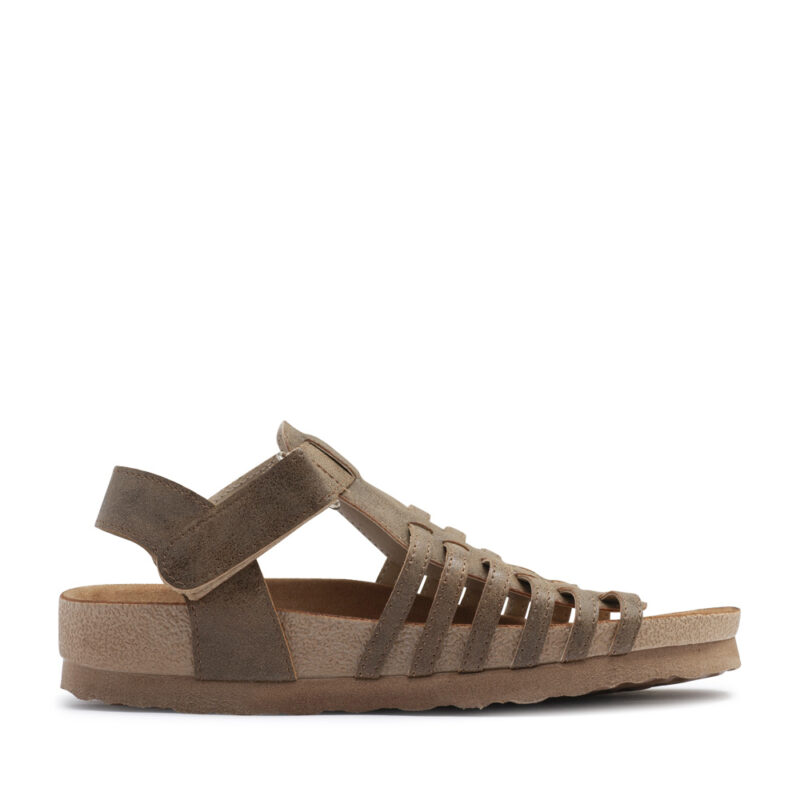 Sandalias franciscanas marrones RALLYS